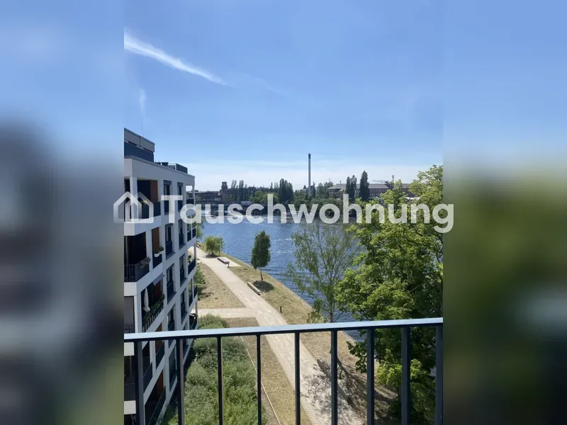 Tauschwohnung: Helle, ruhige Neubauwohnung mit Spreeblick und Südbalkon — photo 1